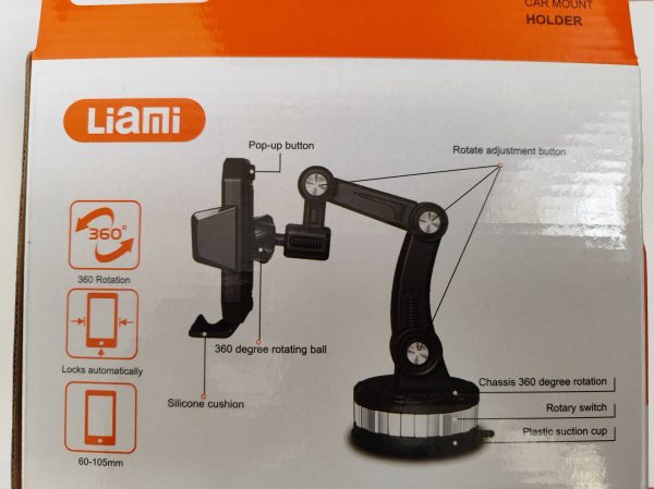 هولدر موبایل جرثقیلی 360 درجه مدل لیامی LM-HOL150