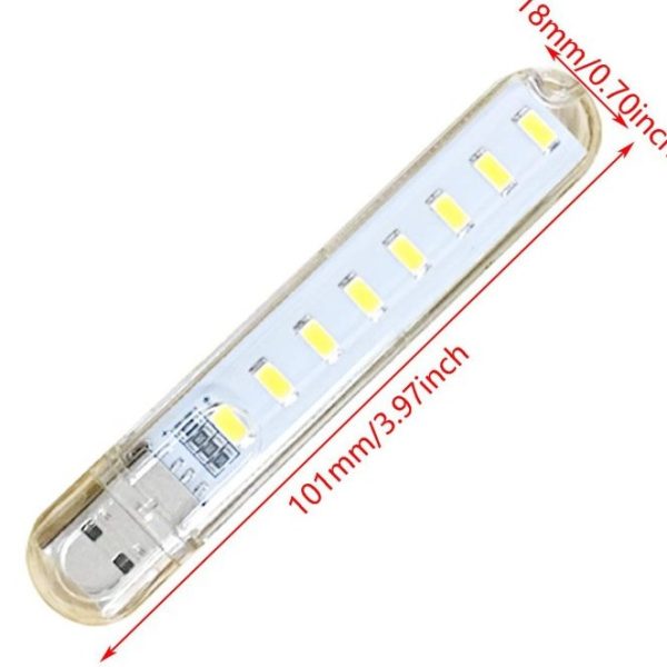 چراغ USB اضطراری 8LED