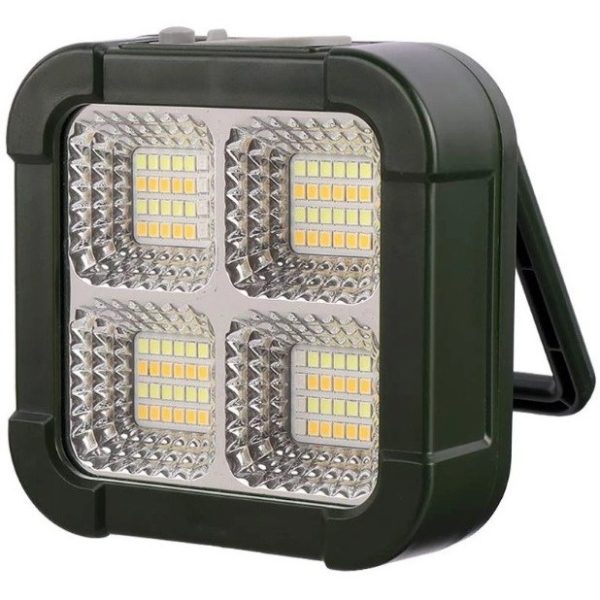 پروژکتور شارژی و خورشیدی آهنربادار مدل QZ-D02
