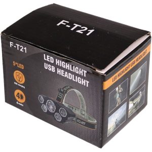 چراغ پیشانی هدلایت شارژی L-T21