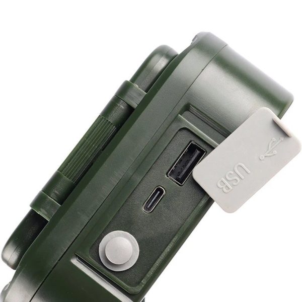 پروژکتور شارژی و خورشیدی آهنربادار مدل QZ-D02