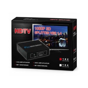 اسپليتر 1 به 4 HDMI با آداپتور