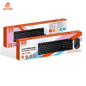 کیبورد و موس بی سیم جیکنگ مدل JW-7100
