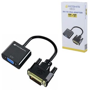 مبدل (پين 25) DVI به VGA آنوشان مدل A-808