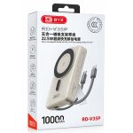 پاوربانک 10000 ميلی آمپر BYZ (بی وای زد) مدل RD-V35P