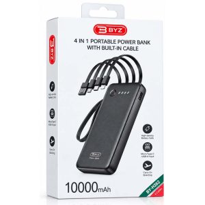 پاوربانک 10000 ميلی آمپر BYZ (بی وای زد) مدل BL-W262